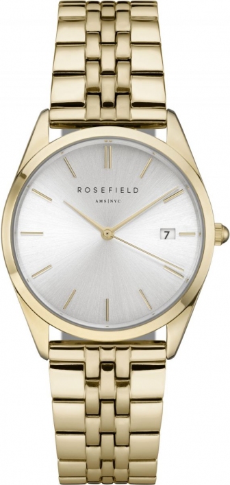ROSEFIELD The Ace Three Hands 33mm Gold Stainless Steel Bracelet ACSG-A03