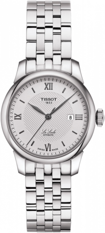 TISSOT Le Locle Automatic Lady Three Hands 29mm Silver Stainless Steel Bracelet T006.207.11.038.00