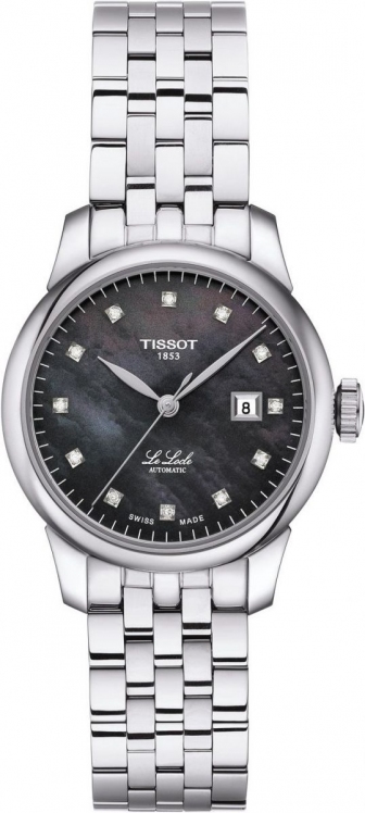 TISSOT Le Locle Brilliants Three Hands 29mm Silver Stainless Steel Bracelet T006.207.11.126.00