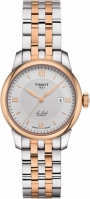 TISSOT Le Locle Three Hands 29mm Two Tone Rose Gold Stainless Steel Bracelet T006.207.22.038.00