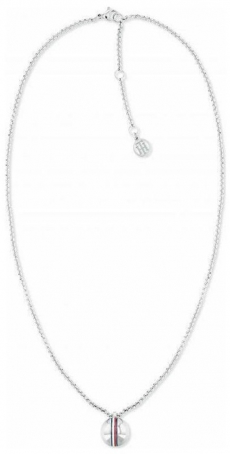 TOMMY HILFINGER Jewels Casual Core Necklace Silver Stainless Steel 2780493