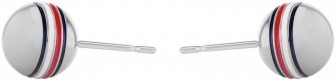 TOMMY HILFINGER Jewels Casual Core Earrings Silver Stainless Steel 2780518