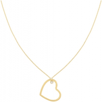 TOMMY HILFINGER Jewels Casual Core Necklace Gold Stainless Steel 2780757