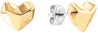 CALVIN KLEIN Earrings Gold Stainless Steel 35000042