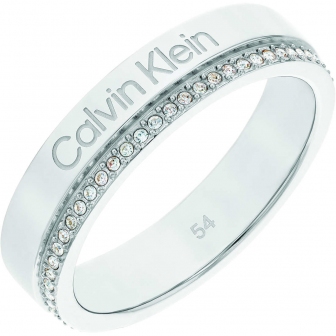 CALVIN KLEIN Ring Silver Stainless Steel 35000200C