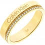 CALVIN KLEIN Ring Gold Stainless Steel 35000201D