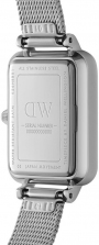 DANIEL WELLINGTON Quadro Pressed Sterling Silver Stainless Steel Mesh Bracelet DW00100438