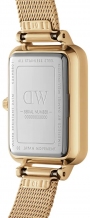 DANIEL WELLINGTON Quadro Pressed Unitone Gold Stainless Steel Mesh Bracelet DW00100485