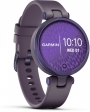 GARMIN Lily™ Sport Fitness Smartwatch 34.5mm Midnight Orchid Bezel with Deep Orchid Case and Silicone Band 010-02384-12