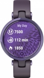 GARMIN Lily™ Sport Fitness Smartwatch 34.5mm Midnight Orchid Bezel with Deep Orchid Case and Silicone Band 010-02384-12