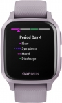 GARMIN Venu Sq LCD Screen GPS Fitness Smartwatch 40mm Orchid with Metallic Orchid Stainless Steel Bezel with Orchid Case and Silicone Band 010-02427-12