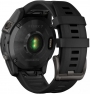 GARMIN Fenix 7 Sapphire Solar Smartwatch 47mm Titanium Carbon Gray DLC with Black Band 010-02540-21