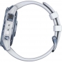 GARMIN Fenix 7 Sapphire Solar Smartwatch 47mm Titanium Mineral Blue DLC with Whitestone Band 010-02540-25