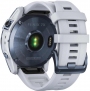 GARMIN Fenix 7X Sapphire Solar Smartwatch 51mm Titanium Mineral Blue DLC with Whitestone Band 010-02541-15