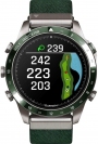 GARMIN MARQ Golfer (Gen 2) Green Synthetic Strap + Pine Green Silicone Rubber Strap 010-02648-21