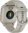 GARMIN Venu® Sq 2 Music Edition Cream Gold Aluminum Bezel with French Gray Case and Silicone Band 010-02700-12