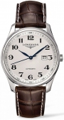 LONGINES Master Collection Three Hands Automatic 42mm Stainless Steel Leather Strap L28934783