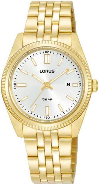 LORUS Ladies Classic 30mm Gold Stainless Steel Bracelet RJ284BX-9