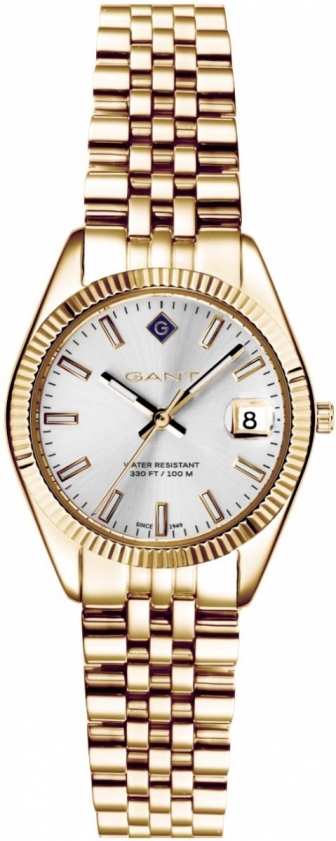 GANT Lady Sussex Mini Three Hands 28mm Gold Stainless Steel Bracelet G181003
