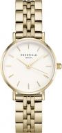 ROSEFIELD The Small Edit Three Hands 26mm Gold Stainless Steel Bracelet 26WSG-267