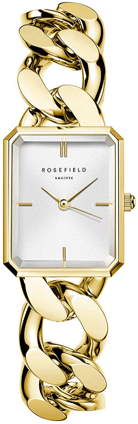 ROSEFIELD The Octagon XS 24mm Gold Stainless Steel Bracelet SWGSG-O55