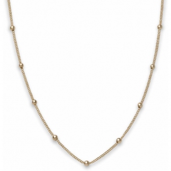 ROSEFIELD Dotted Choker Gold Stainless Steel JDCHG-J057