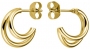 Rosefield Double Hoops Earring Gold JEDHG-J575