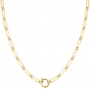 Rosefield Chunky Chain Necklace Gold JNRRG-J614