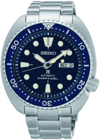 SEIKO Prospex Three Hands Automatic 44.3mm Silver Stainless Steel Bracelet SRPE89K1