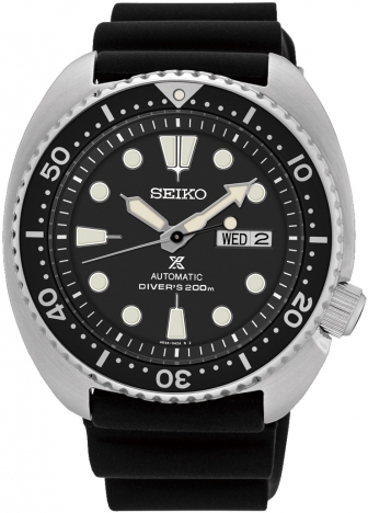 SEIKO Prospex Divers Three Hands Automatic 200M Stainless Steel Rubber Strap SRPE93K1