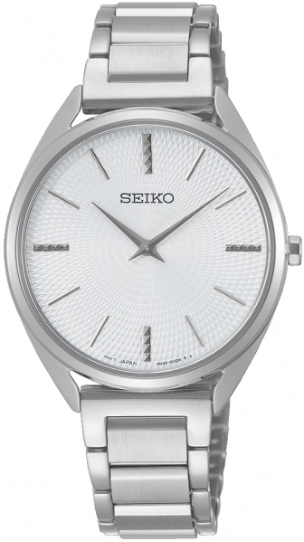 SEIKO Conceptual Series Two Hands 32mm Silver Stainless Steel Bracelet SWR031P1