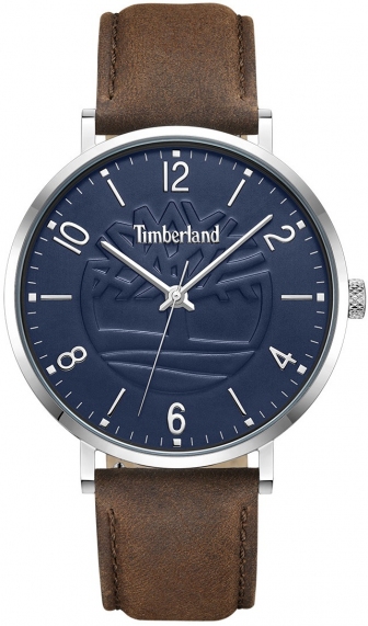 TIMBERLAND Ripton Three Hands 42mm Stainless Steel Leather Strap TDWGA0010901