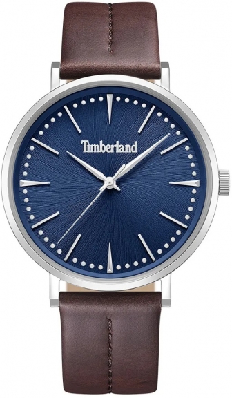 TIMBERLAND Ripton Three Hands 42mm Stainless Steel Leather Strap TDWGA0029202