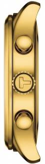 TISSOT Classic XL Chronograph Quartz 45mm Gold Stainless Steel Bracelet T116.617.33.051.00