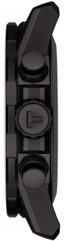 TISSOT Super Sport Chronograph Quartz 45.5mm Black Stainless Steel Bracelet T125.617.33.051.00
