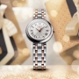 TISSOT Bellissima Three Hands 26mm Two Tone Rose Gold Stainless Steel Bracelet T126.010.22.013.01