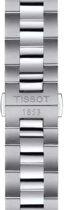 TISSOT Gentleman Classic Powermatic 80 Open Heart Silicium Three Hands 40mm Silver Stainless Steel Bracelet T127.407.11.031.01