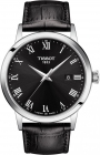 TISSOT Classic Dream Three Hands 42mm Silver Stainless Steel Leather Strap T129.410.16.053.00