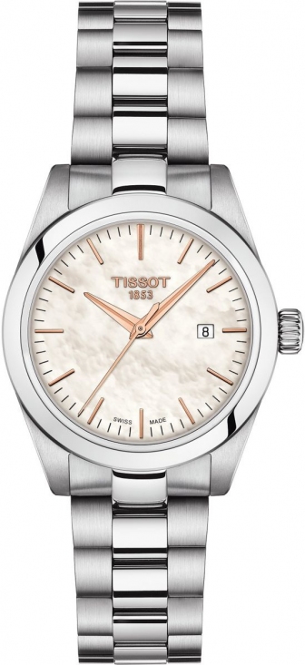 TISSOT T-My Lady Three Hands 29.3mm Silver Stainless Steel Bracelet T132.010.11.111.00