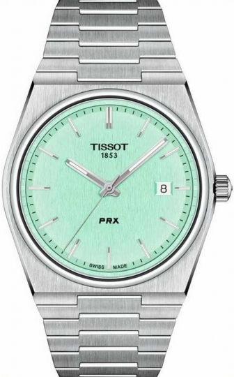 TISSOT PRX Three Hands 35mm Silver Stainless Steel Bracelet T137.210.11.091.00