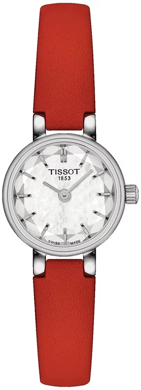TISSOT Lovely Round Two Hands 20mm Stainless Steel Leather Strap T140.009.16.111.00