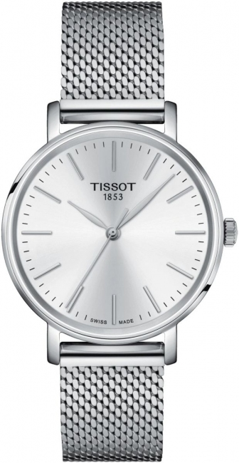 TISSOT Everytime Lady Three Hands 34mm Stainless Steel Bracelet T143.210.11.011.00