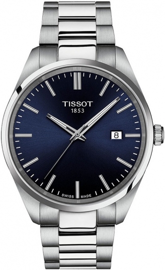 TISSOT T-Classic PR100 Three Hands 40mm Stainless Steel Bracelet T150.410.11.041.00
