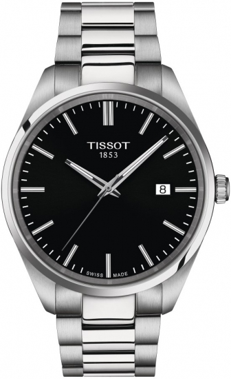 TISSOT PR100 Three Hands 40mm Stainless Steel Bracelet T150.410.11.051.00