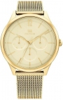 TOMMY HILFIGER Layla Two Hands 38mm Gold Stainless Steel Mesh Bracelet 1782458