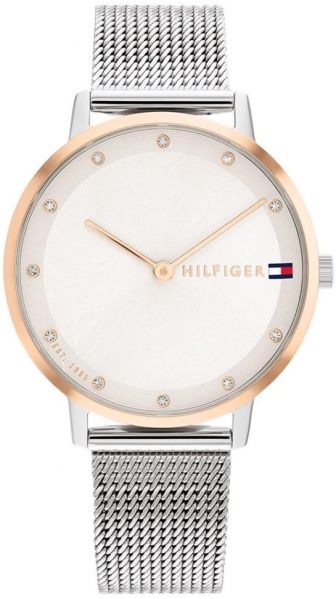 TOMMY HILFIGER Pippa Two Hands 35mm Stainless Steel Mesh Bracelet 1782666