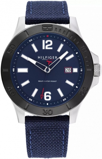 TOMMY HILFIGER Ryan Giftset Three Hands 46mm  Stainless Steel Leather Strap 2770156