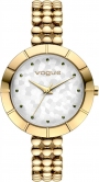 VOGUE Grenoble Three Hands 34mm Gold Stainless Steel Bracelet 610541