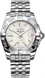 BREITLING Ladies Galactic Three Hands Mop Automatic Stainless Steel Bracelet A3733012/A716