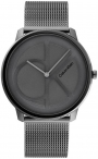 CALVIN KLEIN Iconic Two Hands 40mm Grey Stainless Steel Mesh Bracelet 25200030